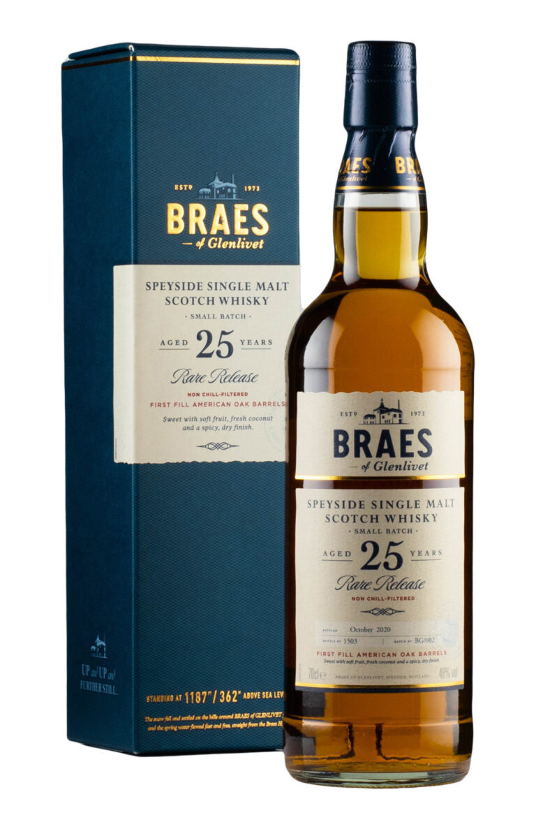 Braes Of Glenlivet 25 Year Old Secret Speyside Braes Of Glenlivet 25 Year Old Secret Speyside