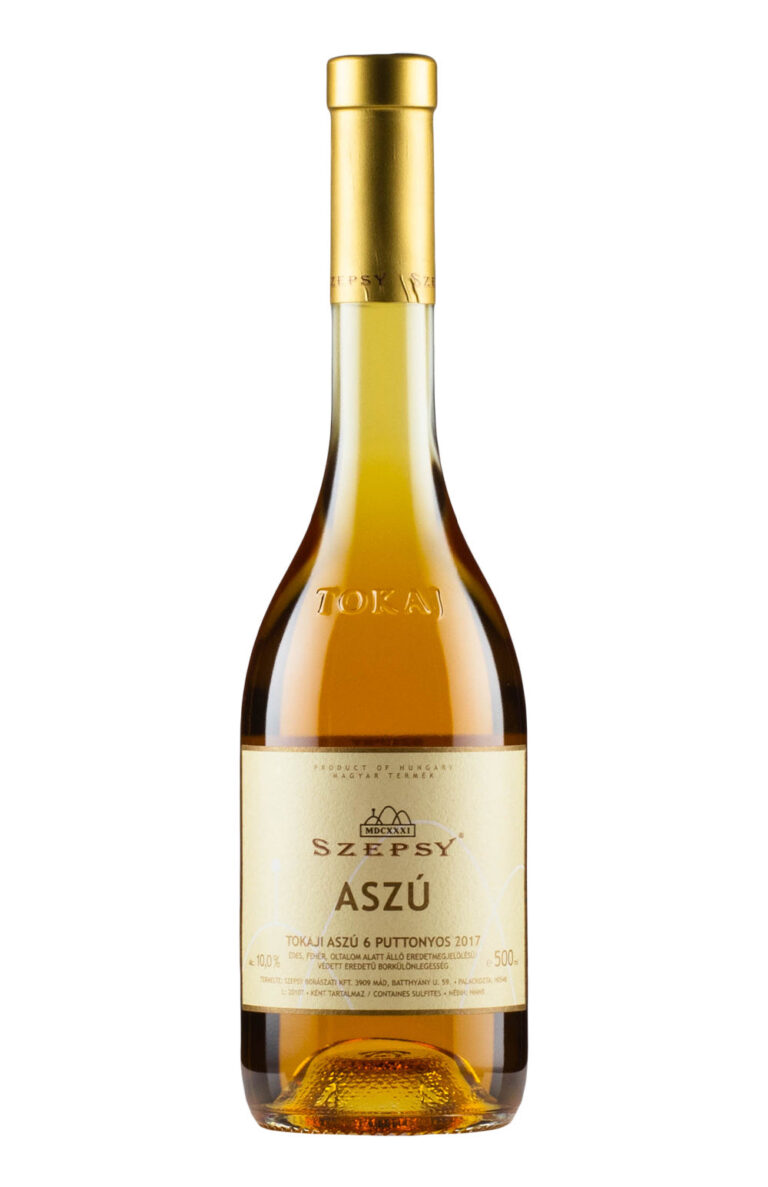 Szepsy Tokaji Aszu 6 Puttonyos 50cl 2017 Szepsy Tokaji Aszu 6 Puttonyos 50cl 2017