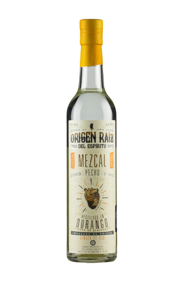 Origen Raiz del Espiritu Mezcal Pecho de Venado 1