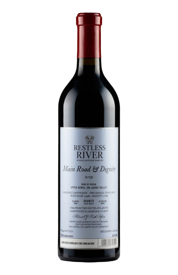 Restless River Main Road and Dignity Cabernet Sauvignon 2019