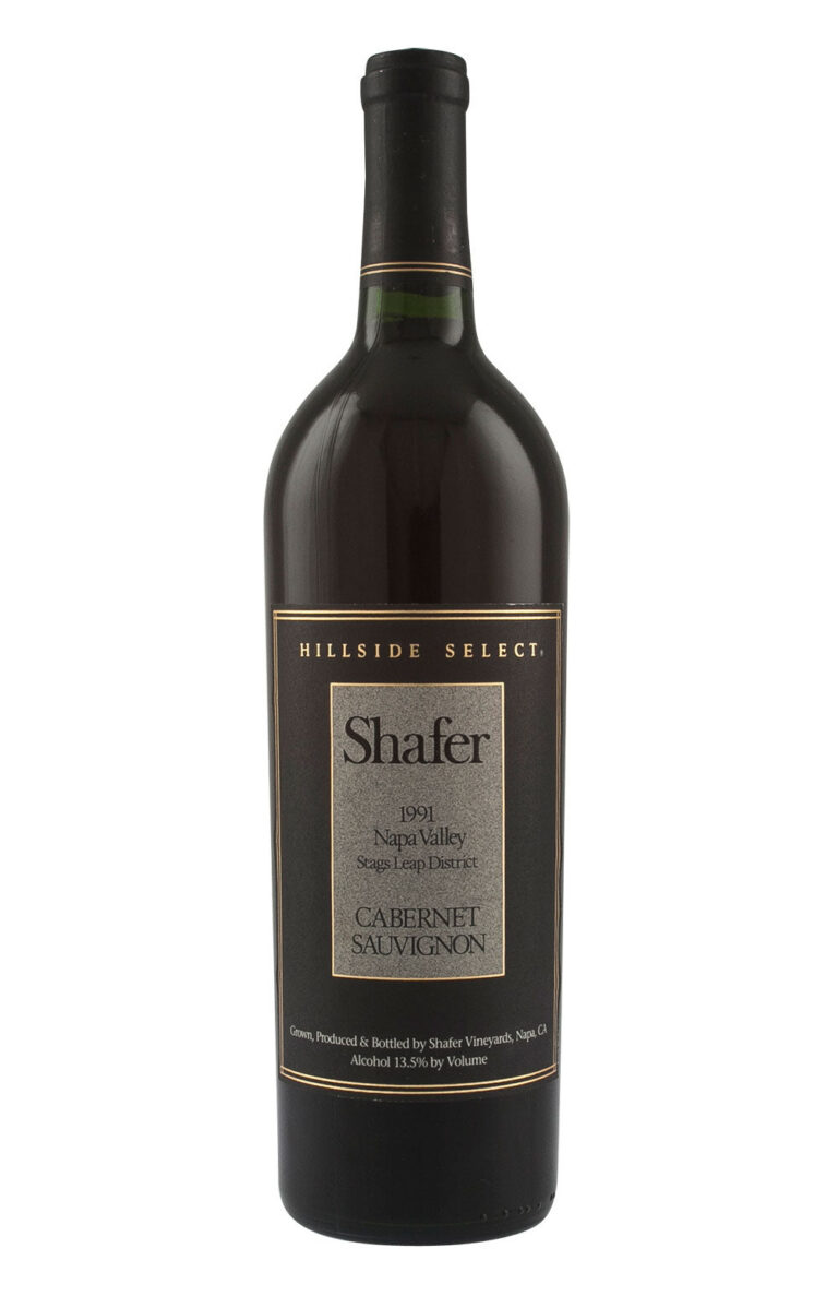 Shafer Hillside Select Cabernet Sauvignon 1991 Shafer Hillside Select Cabernet Sauvignon 1991
