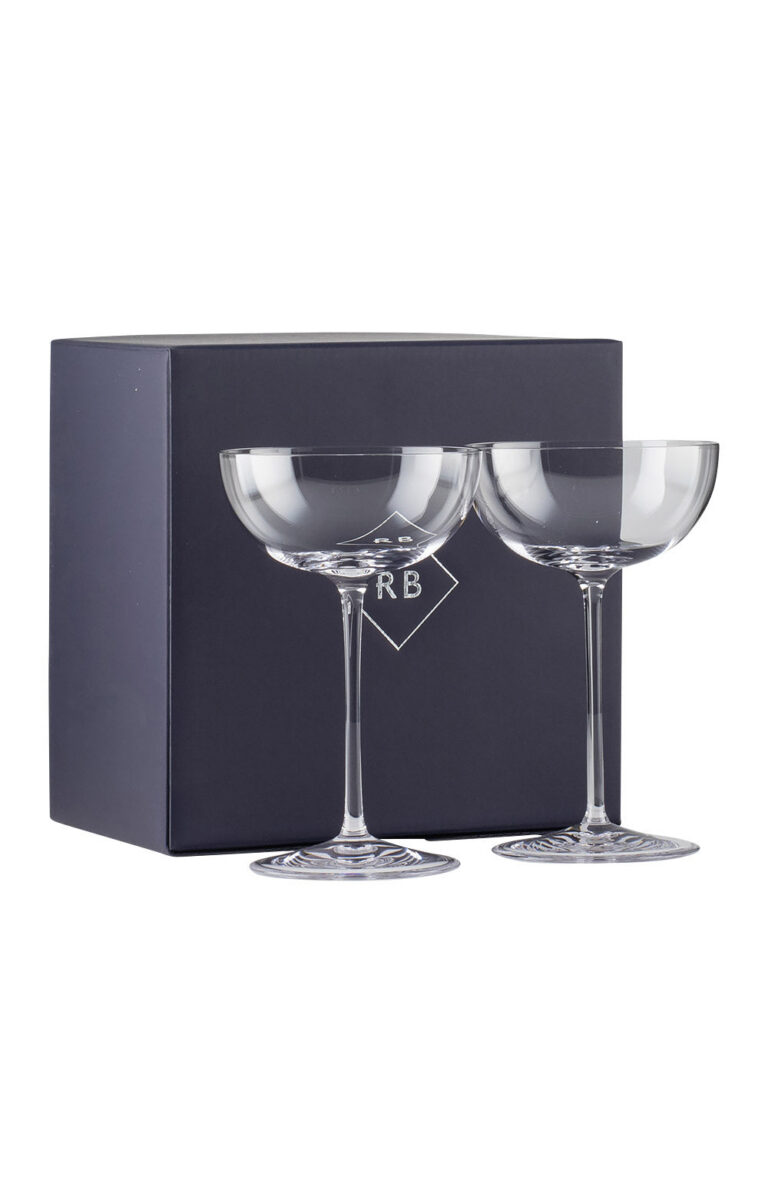 Richard Brendon Classic Coupe Glass - Two Pack Richard Brendon Classic Coupe Glass - Two Pack