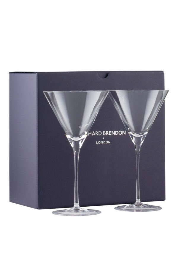 Richard Brendon Classic Martini Glass - Two Pack