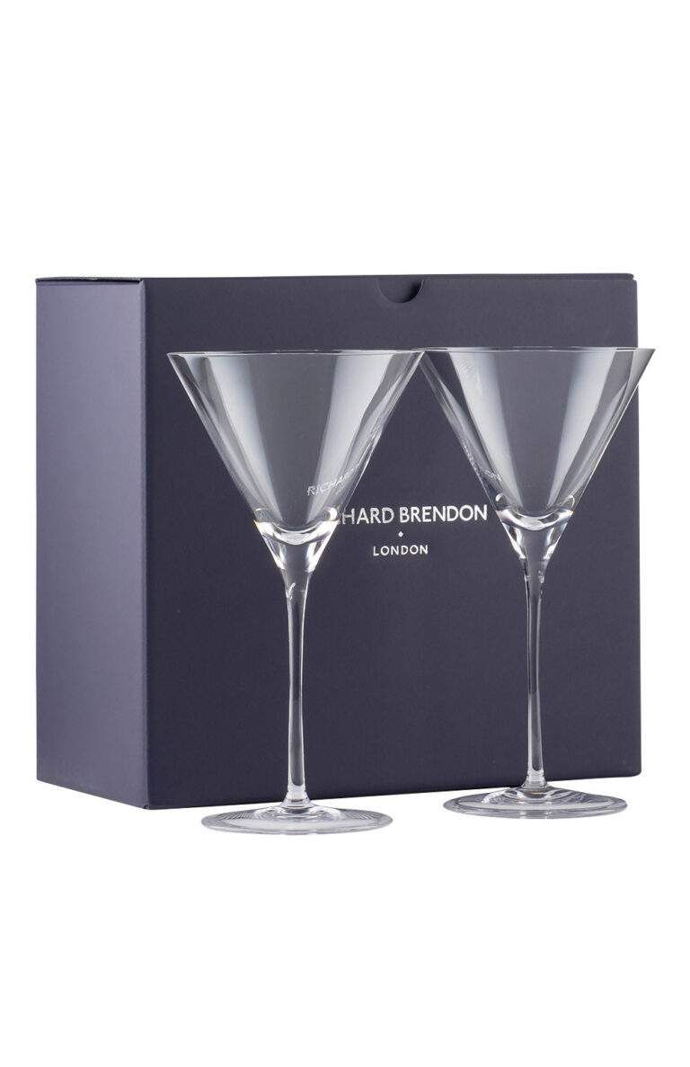 Richard Brendon Classic Martini Glass - Two Pack Richard Brendon Classic Martini Glass - Two Pack