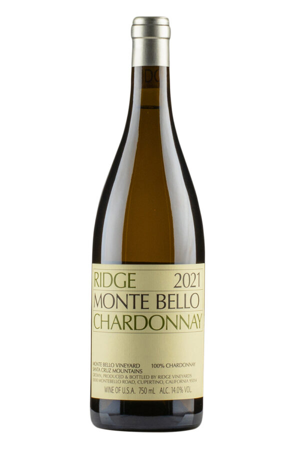 Ridge Monte Bello Chardonnay 2021 Ridge Monte Bello Chardonnay 2021