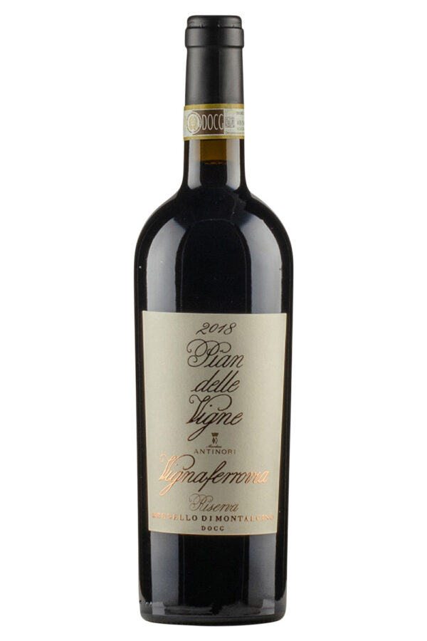 Brunello di Montalcino Riserva Vignaferrovia Pian Delle Vigne Antinori 2018 Brunello di Montalcino Riserva Vignaferrovia Pian Delle Vigne Antinori 2018