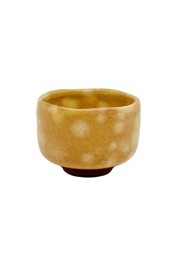 Hagi Peach Guinomi Sake Cup Hagi Peach Guinomi Sake Cup