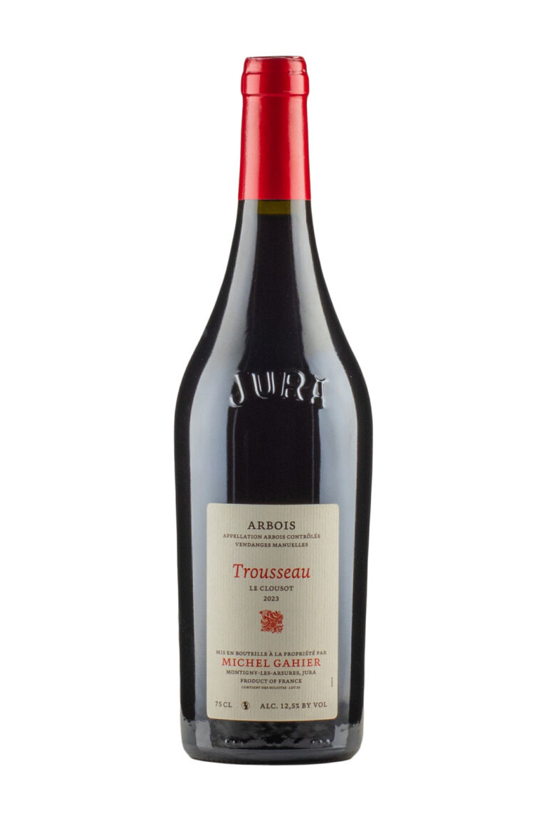 Arbois Trousseau Le Clousot Michel Gahier 2023 Arbois Trousseau Le Clousot Michel Gahier 2023