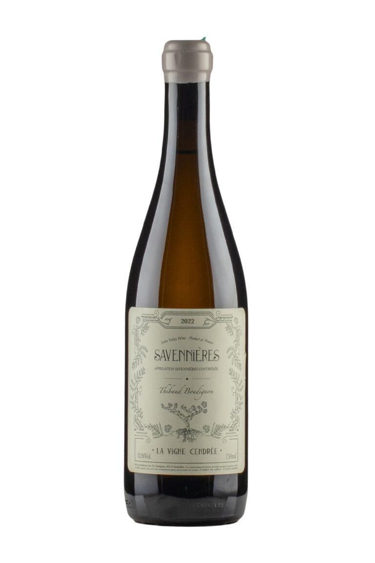 Savennieres La Vigne Cendree Thibaud Boudignon 2022 Savennieres La Vigne Cendree Thibaud Boudignon 2022