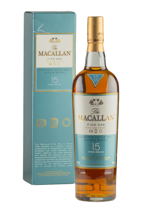 Macallan 15 Year Old Fine Oak