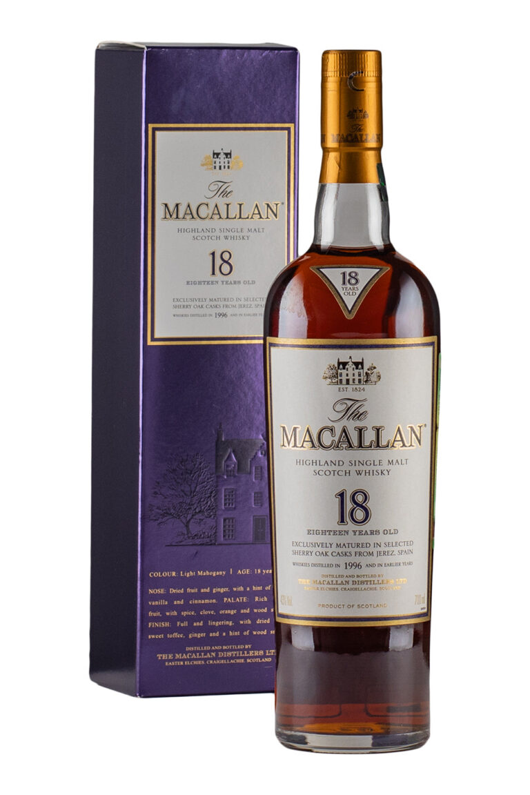 Macallan 18 Year Old Sherry Oak 1996 Macallan 18 Year Old Sherry Oak 1996