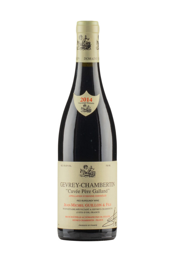 Gevrey Chambertin Cuvee Pere Galland Jean Michel Guillon 2014