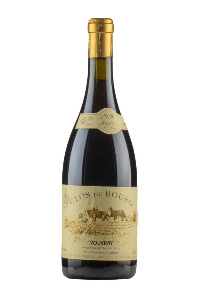 Vouvray Le Clos du Bourg Moelleux Huet 1990