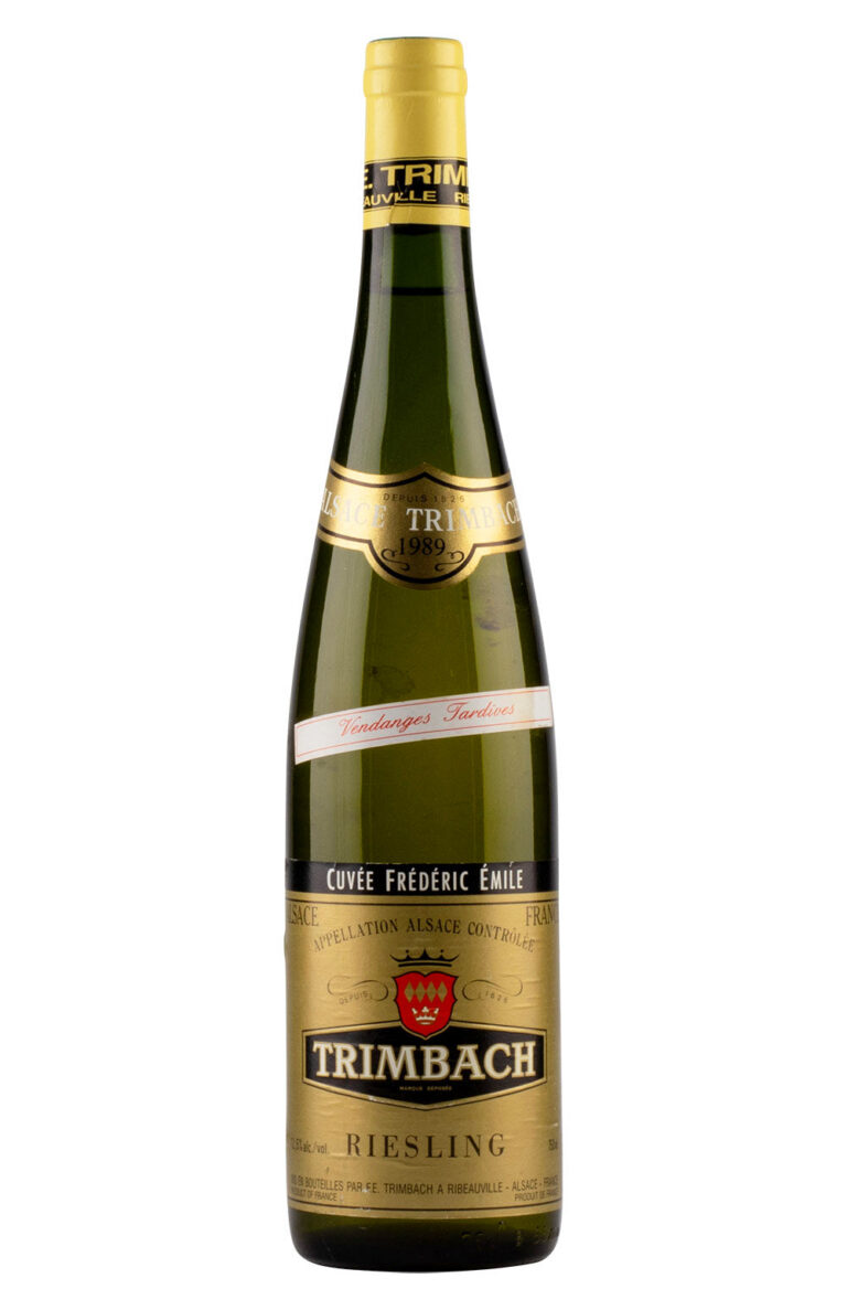 Cuvee Frederic Emile Vendanges Tardives Trimbach 1989