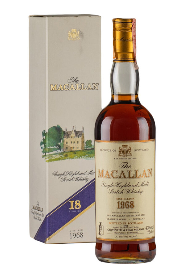 Macallan 18 Year Old 1968 Macallan 18 Year Old 1968