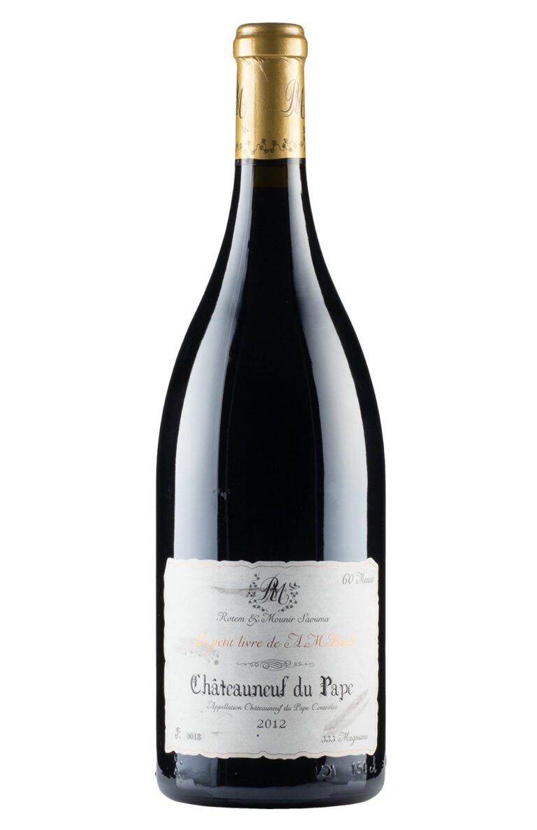Chateauneuf du Pape Le Petit Livre d`Anna Magdalena Bach Saouma Magnum 2012