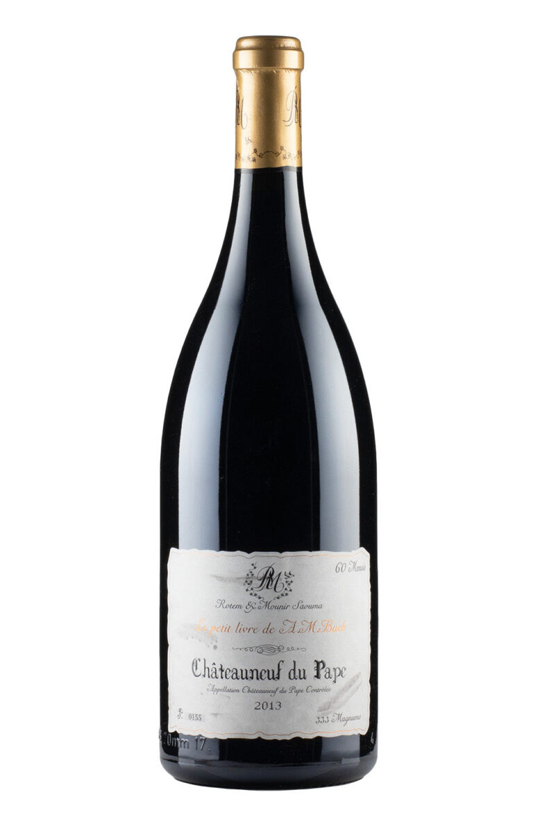 Chateauneuf du Pape Le Petit Livre d`Anna Magdalena Bach Saouma Magnum 2013