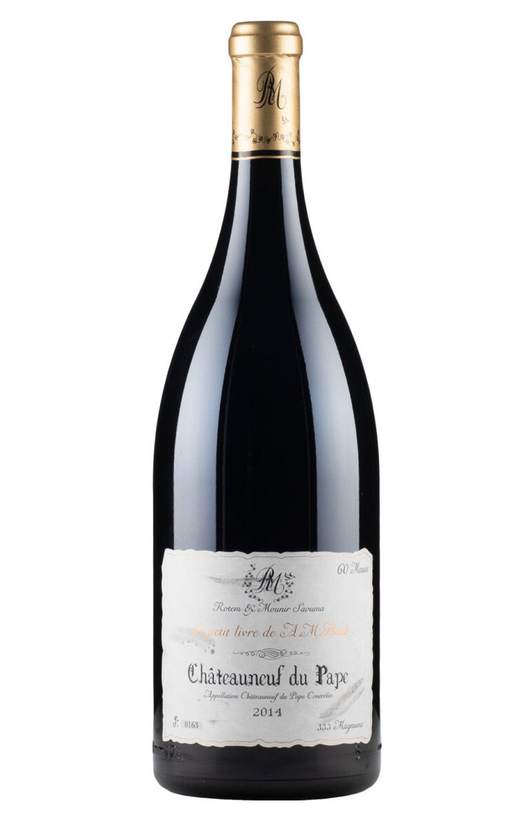 Chateauneuf du Pape Le Petit Livre d`Anna Magdalena Bach Saouma Magnum 2014