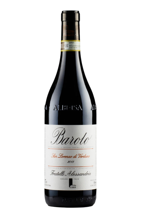 Barolo San Lorenzo di Verduno Fratelli Alessandria 2018