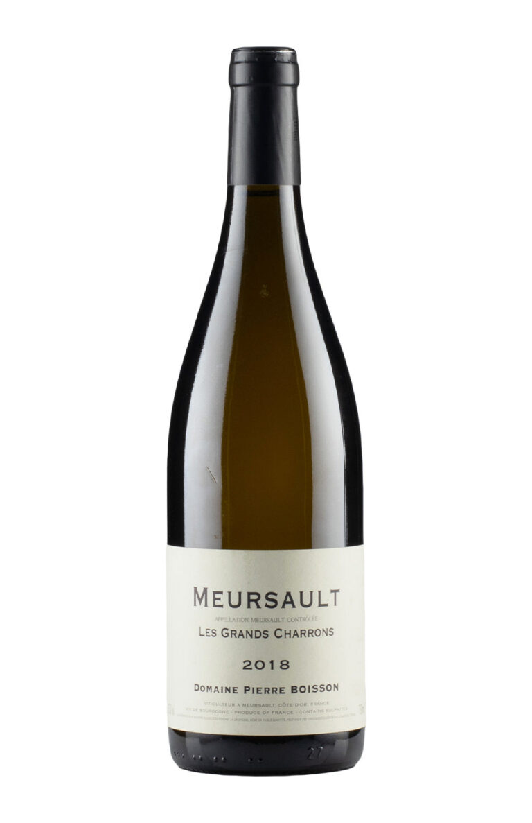 Meursault Les Grands Charrons Pierre Boisson 2018 Meursault Les Grands Charrons Pierre Boisson 2018