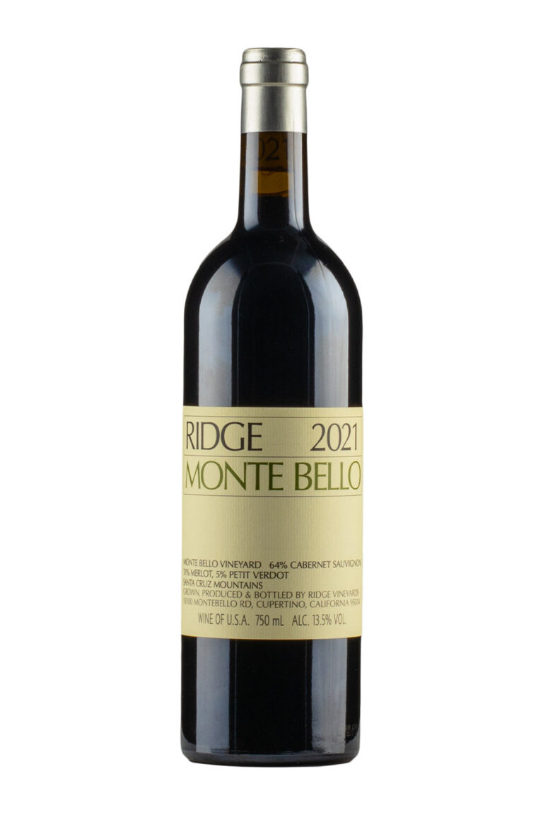 Ridge Monte Bello Cabernet Sauvignon 2021 Ridge Monte Bello Cabernet Sauvignon 2021