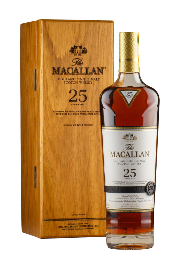 Macallan 25 Year Old Sherry Oak (2020 Release) Macallan 25 Year Old Sherry Oak (2020 Release)