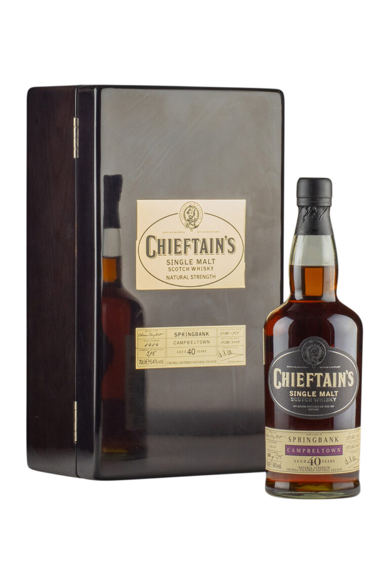Springbank 40 Year Old Chieftains Single Malt Springbank 40 Year Old Chieftains Single Malt