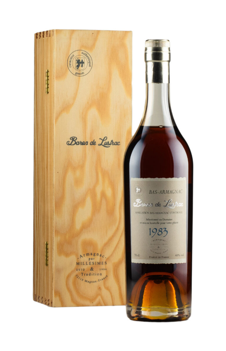 Baron de Lustrac Vintage Armagnac 1983 Baron de Lustrac Vintage Armagnac 1983
