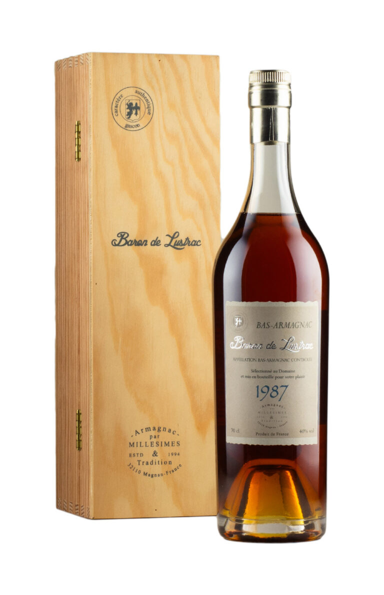 Baron de Lustrac Vintage Armagnac 1987 Baron de Lustrac Vintage Armagnac 1987