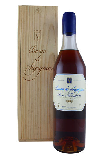 Baron de Sigognac Vintage Armagnac 1983 Baron de Sigognac Vintage Armagnac 1983