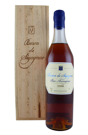 Baron de Sigognac Vintage Armagnac 1988 Baron de Sigognac Vintage Armagnac 1988
