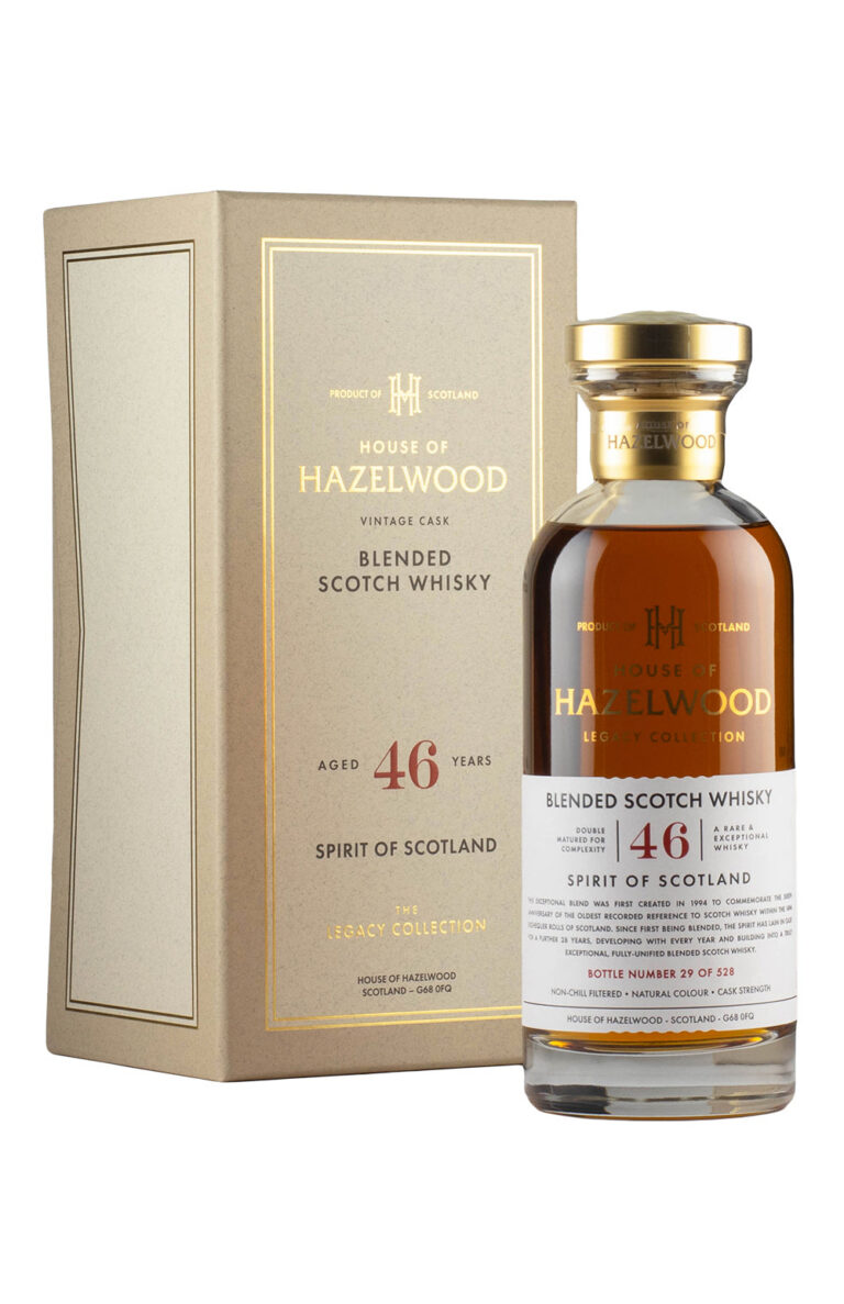 Spirit of Scotland 46 Year Old Blended Scotch House of Hazelwood Legacy Collection Spirit of Scotland 46 Year Old Blended Scotch House of Hazelwood Legacy Collection