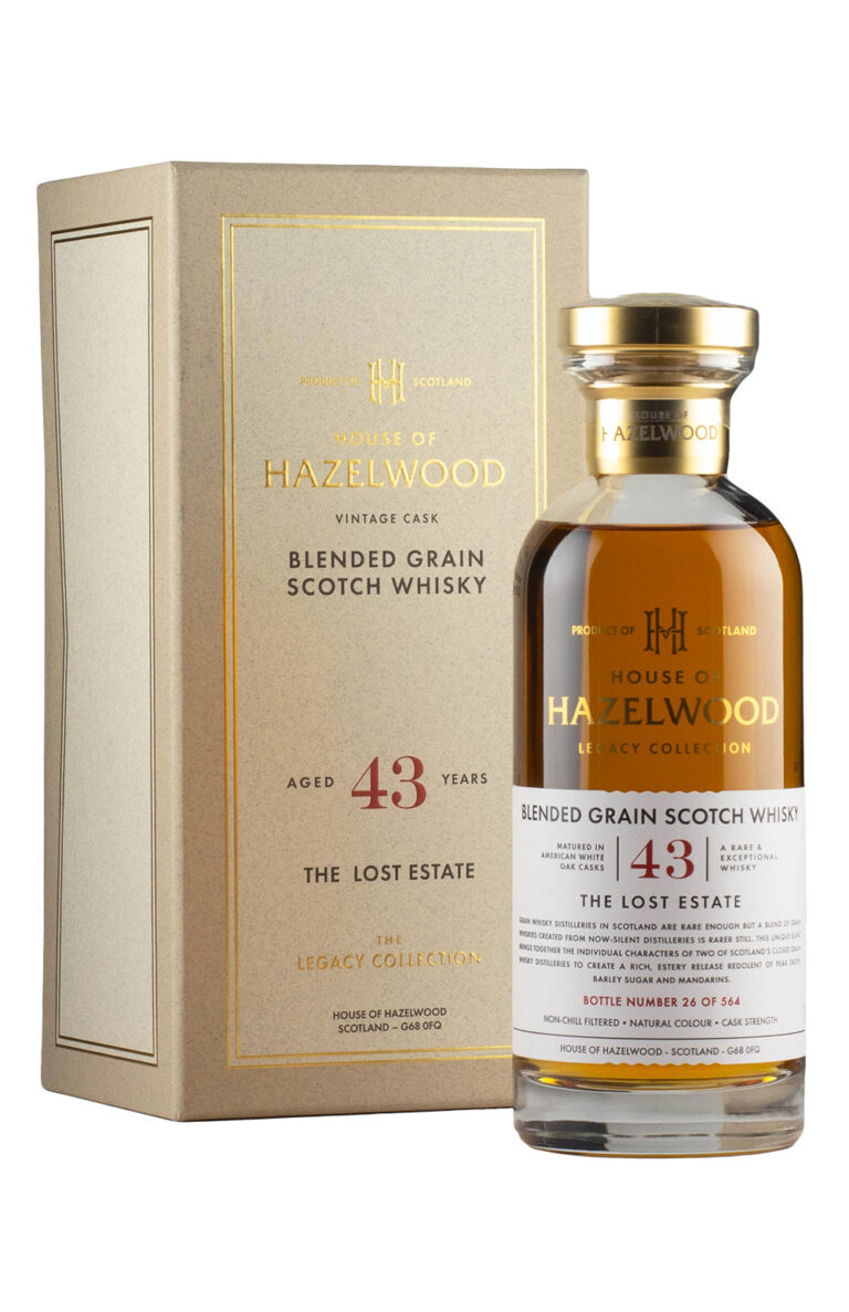 The Lost Estate 43 Year Old Blended Grain House of Hazelwood Legacy Collection The Lost Estate 43 Year Old Blended Grain House of Hazelwood Legacy Collection