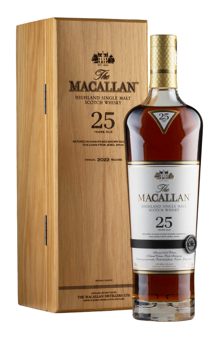 Macallan 25 Year Old Sherry Oak (2022 Release)