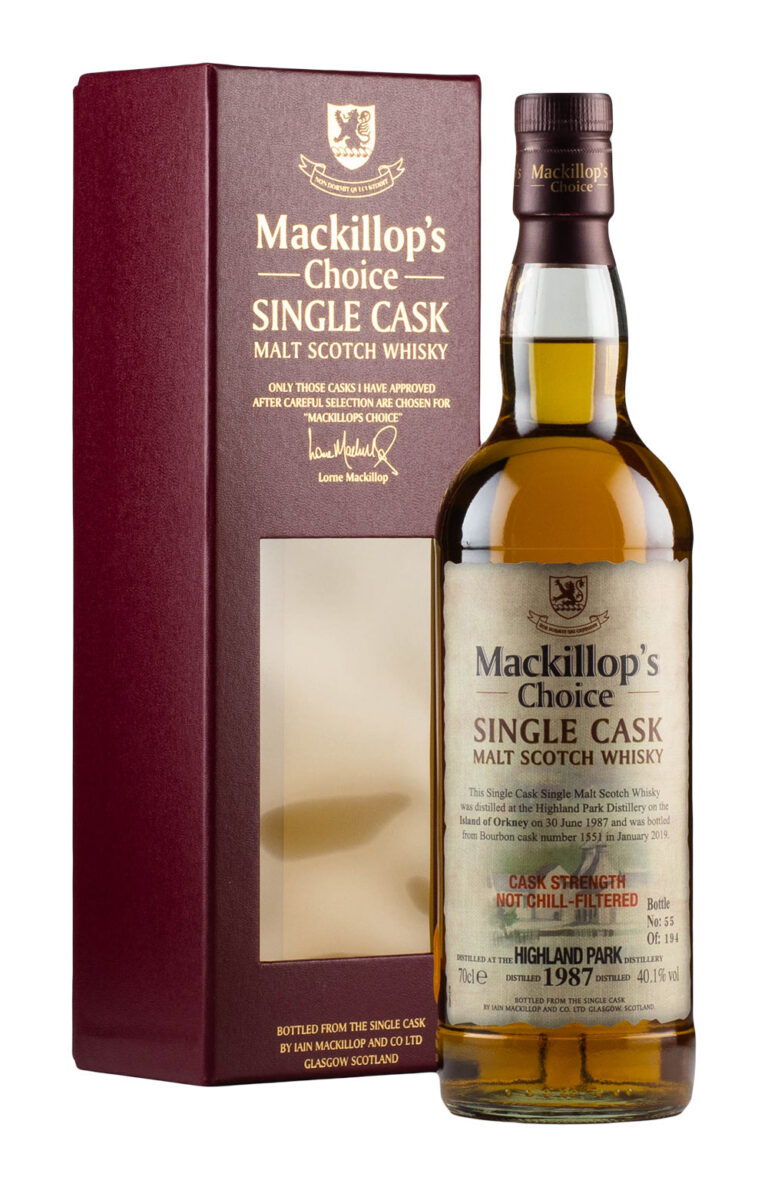 Highland Park 31 Year Old Mackillop`s Choice 1987 Highland Park 31 Year Old Mackillop`s Choice 1987