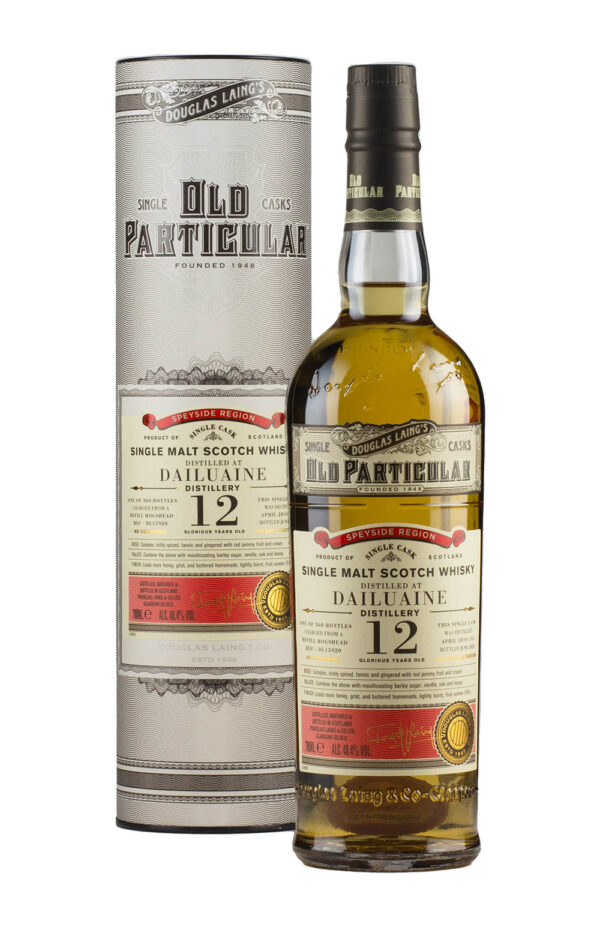 Dailuaine 12 Year Old Old Particular 2010