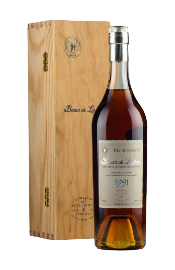 Baron de Lustrac Vintage Armagnac 1991 Baron de Lustrac Vintage Armagnac 1991