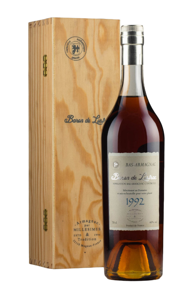 Baron de Lustrac Vintage Armagnac 1992 Baron de Lustrac Vintage Armagnac 1992