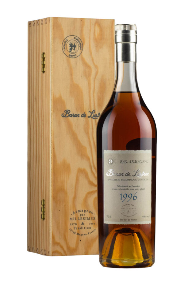 Baron de Lustrac Vintage Armagnac 1996 Baron de Lustrac Vintage Armagnac 1996