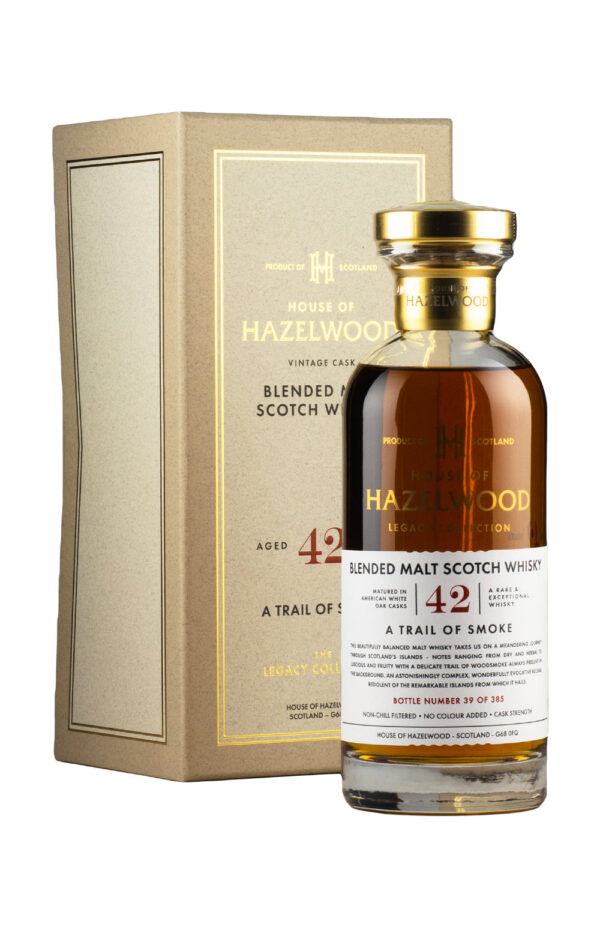 A Trail of Smoke 42 Year Old House of Hazelwood Legacy Collection