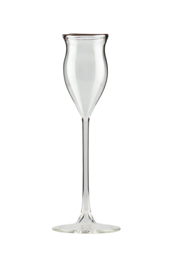 Rochelt Tasting Glass Coloured Rim Rochelt Tasting Glass Coloured Rim