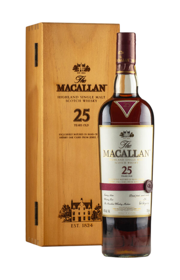 Macallan 25 Year Old Sherry Oak Pre-2018 Macallan 25 Year Old Sherry Oak Pre-2018