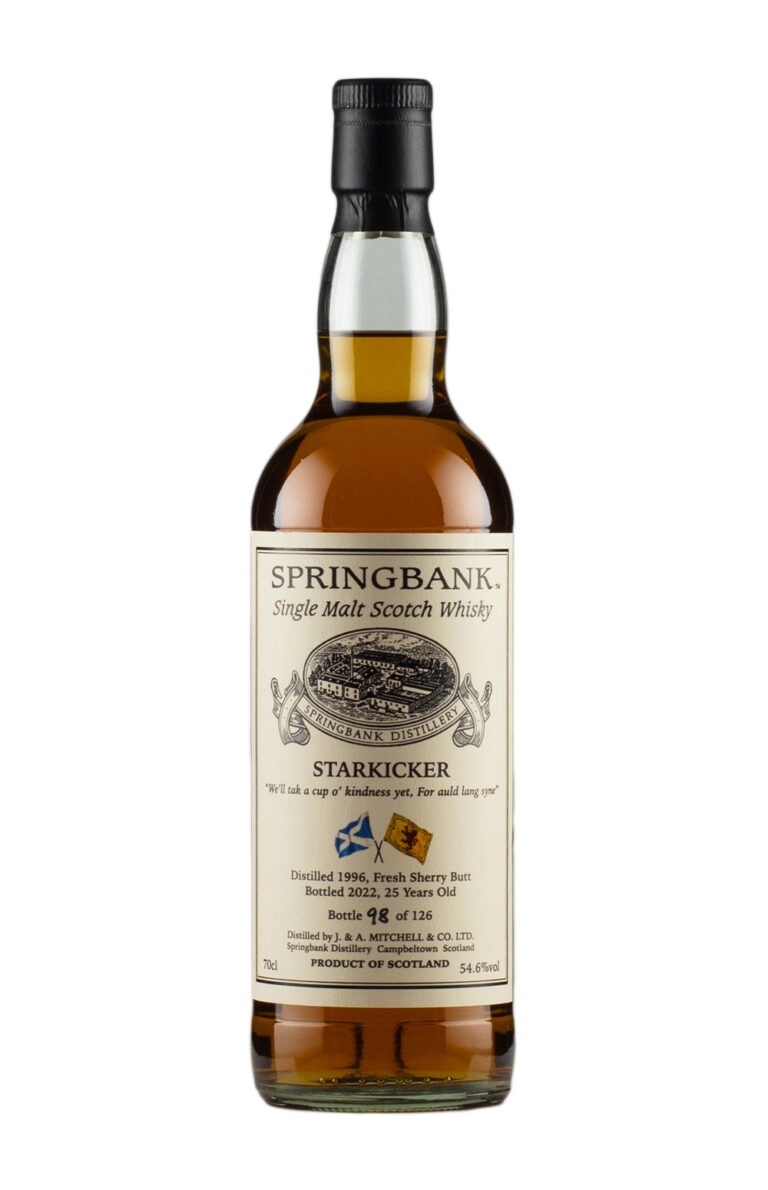 Springbank 25 Year Old Fresh Sherry Butt Starkicker 1996 Springbank 25 Year Old Fresh Sherry Butt Starkicker 1996