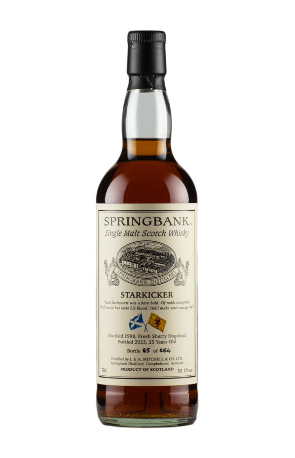 Springbank 25 Year Old Fresh Sherry Hogshead Starkicker 1998