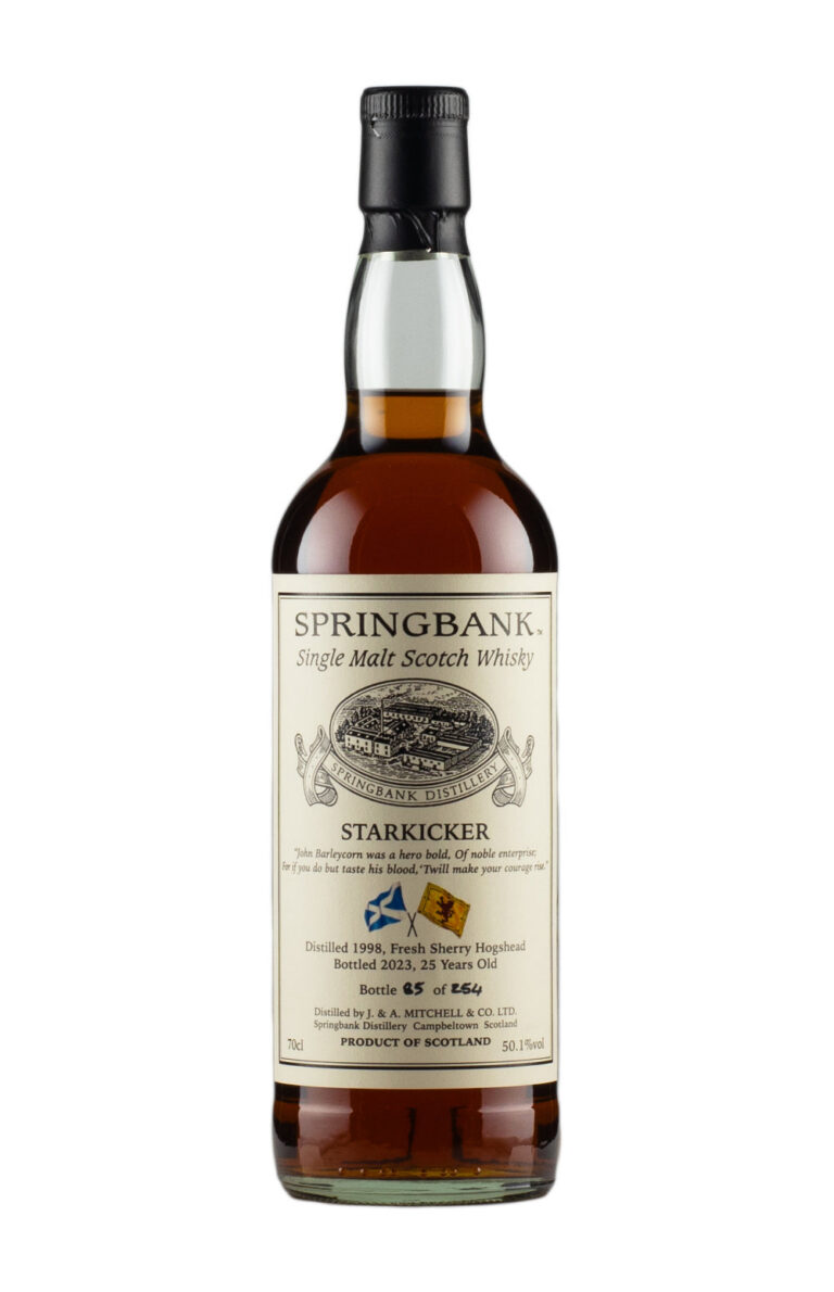 Springbank 25 Year Old Fresh Sherry Hogshead Starkicker 1998 Springbank 25 Year Old Fresh Sherry Hogshead Starkicker 1998