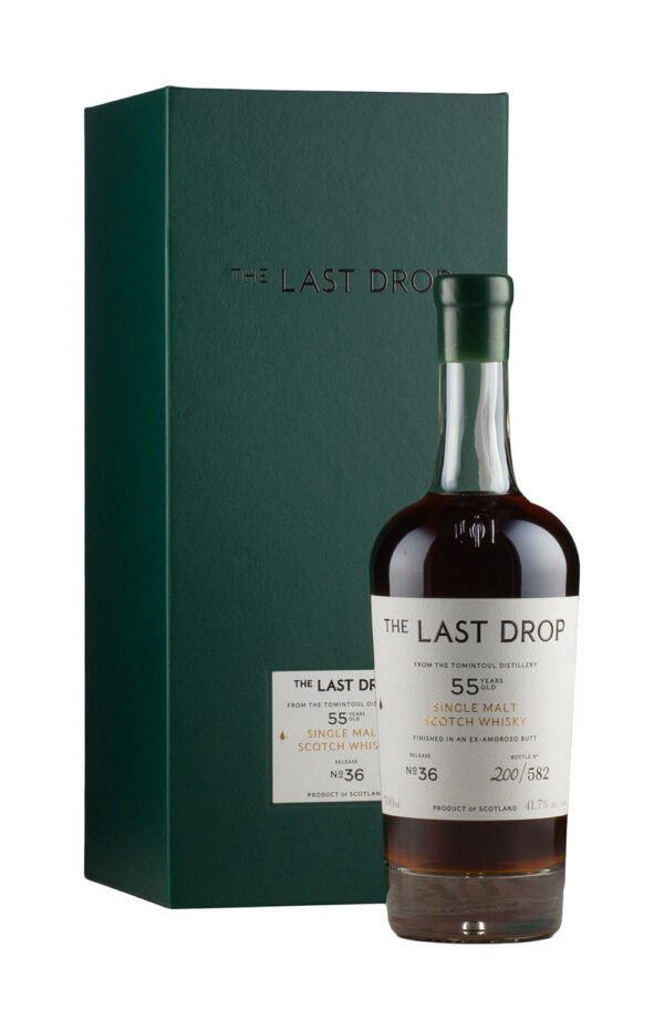 Tomintoul 55 Year Old The Last Drop No.36 1968 Tomintoul 55 Year Old The Last Drop No.36 1968