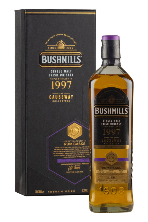 Bushmills 25 Year Old Causeway Collection Rum Cask 1997 Bushmills 25 Year Old Causeway Collection Rum Cask 1997