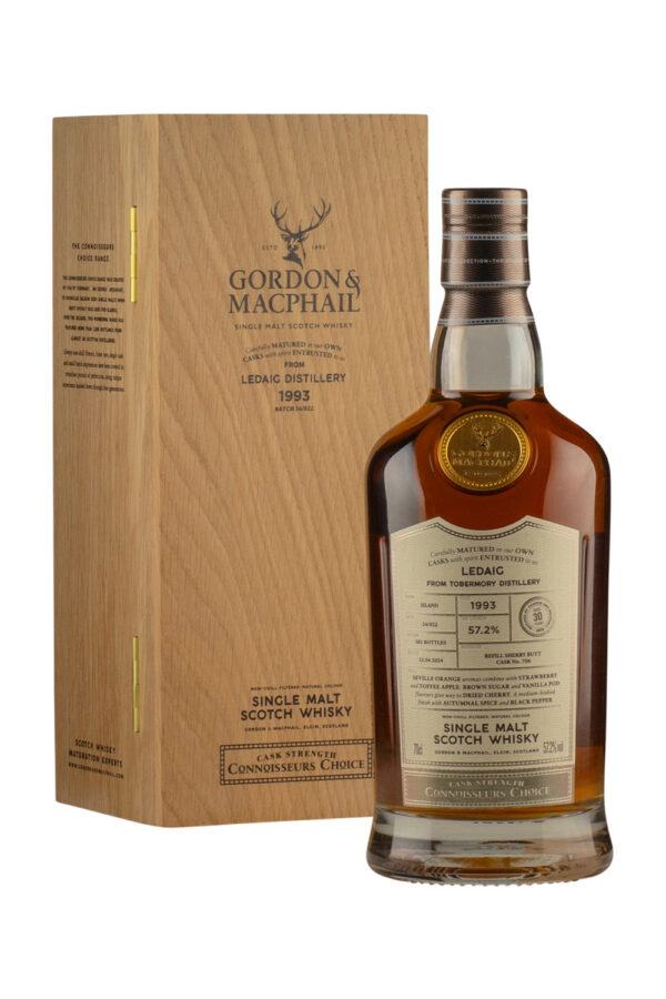 Ledaig 30 Year Old Connoisseurs Choice Gordon and MacPhail 1993 Ledaig 30 Year Old Connoisseurs Choice Gordon and MacPhail 1993