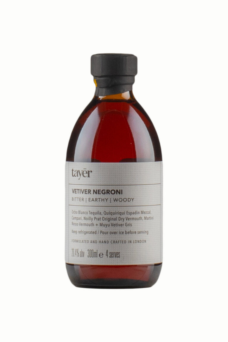 Tayer Vetiver Negroni Tayer Vetiver Negroni