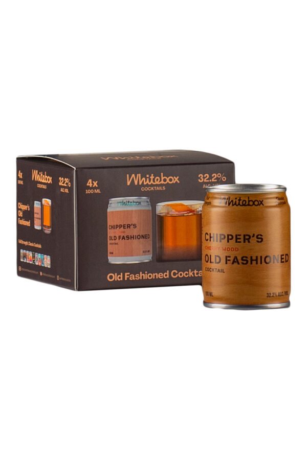 Whitebox Chipper`s Old Fashioned 4 x 10cl Whitebox Chipper`s Old Fashioned 4 x 10cl